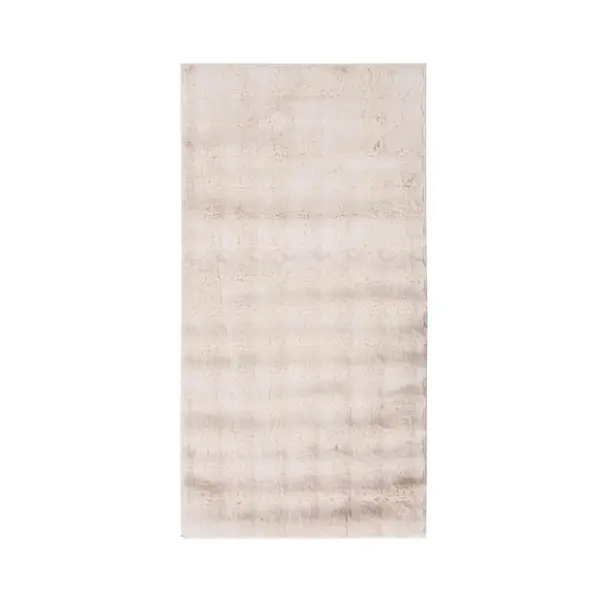 Γούνινο Χαλί Bunny BUBBLE BEIGE Royal Carpet