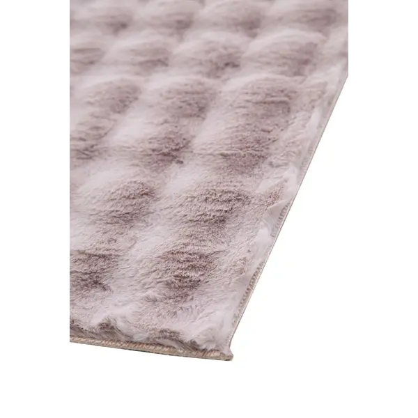 Γούνινο Χαλί Bunny BUBBLE D.BEIGE Royal Carpet