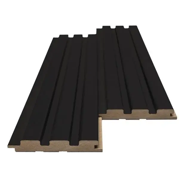 MDF PANEL ΜΕ 3D ΠΗΧΑΚΙΑ 505090 BEAT ST 16/119/2750mm BLACK