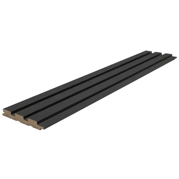 MDF PANEL ΜΕ 3D ΠΗΧΑΚΙΑ 507090 BEAT DL 16/119/2750mm BLACK LEAD