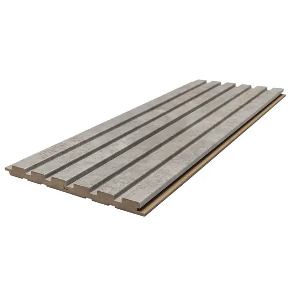 MDF PANEL ΜΕ 3D ΠΗΧΑΚΙΑ 504070 BEAT ST 16/119/2750mm CHICAGO CONCRETE