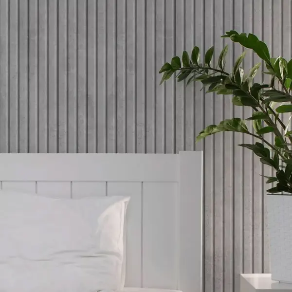 MDF PANEL ΜΕ 3D ΠΗΧΑΚΙΑ 504070 BEAT ST 16/119/2750mm CHICAGO CONCRETE