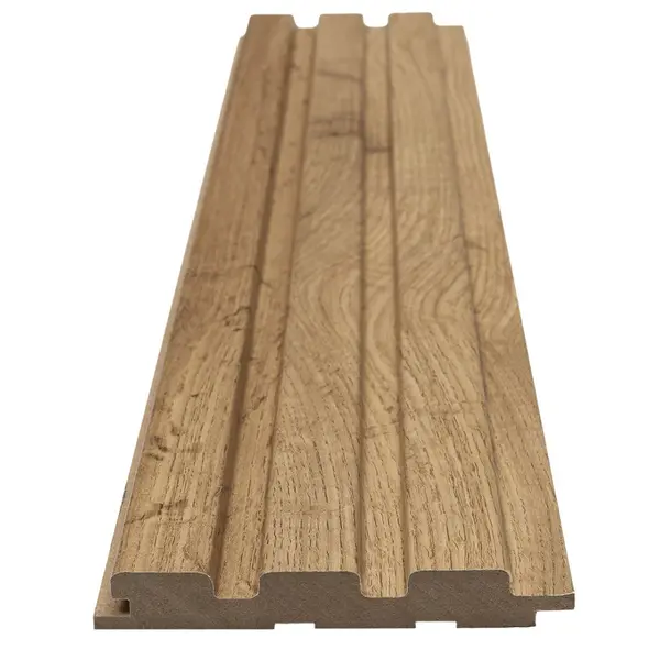 MDF PANEL ΜΕ 3D ΠΗΧΑΚΙΑ 508090 BEAT ST 16/119/2750mm PECAN