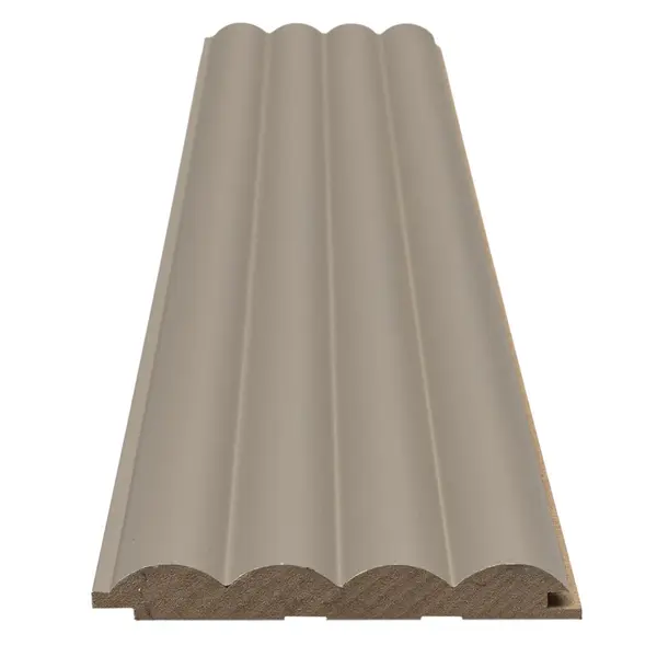 MDF PANEL ΜΕ 3D ΠΗΧΑΚΙΑ 806090 WAVE DL 16/119/2750mm SAND GREY