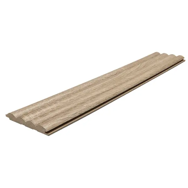 MDF PANEL ME 3D ΠΗΧΑΚΙΑ 801050 WAVE ST 16/119/2750mm SONOMA OAK