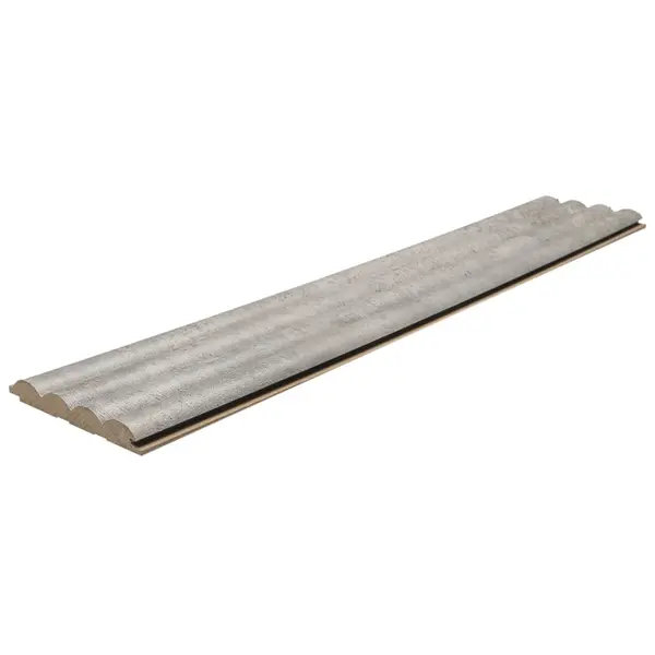 MDF PANEL ME 3D ΠΗΧΑΚΙΑ 804070 WAVE ST 16/119/2750mm CHICAGO CONORETE