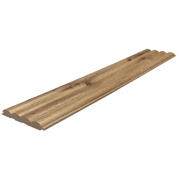 MDF PANEL ΜΕ 3D ΠΗΧΑΚΙΑ 808090 WAVE ST 16/119/2750mm PECAN
