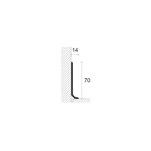 ΣΟΒΑΤΕΠΙ PVC ΕΥΚΑΜΠΤΟ 8181 ΛΕΥΚΟ 7cm
