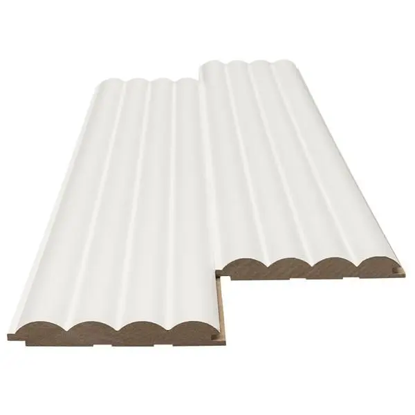 MDF PANEL ΜΕ 3D ΠΗΧΑΚΙΑ 802040 WAVE ST 16/119/2750mm WHITE