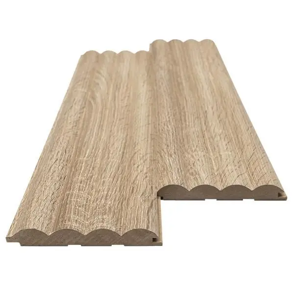 MDF PANEL ME 3D ΠΗΧΑΚΙΑ 801050 WAVE ST 16/119/2750mm SONOMA OAK