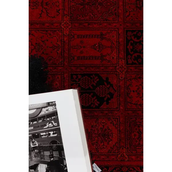 Κλασικό χαλί Afgan 8129H D.RED Royal Carpet