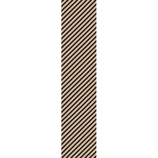 Acoustic MDF Wall Panels με 3D πηχάκια Acoustic Diagonal Mocca