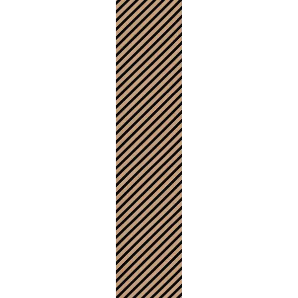 Acoustic MDF Wall Panels με 3D πηχάκια Acoustic Diagonal Chocolate 23wv