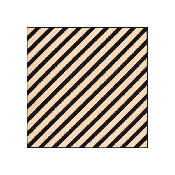Acoustic Panel Wall Diagonal Natural 102579 60x60cm