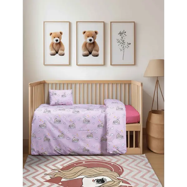 Βρεφικό Σετ Σεντόνια BEARSLEEP 