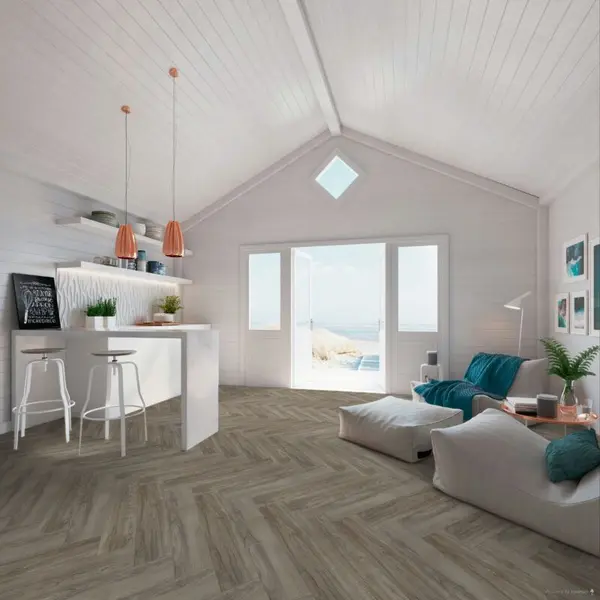 Δάπεδο Laminate Ψαροκόκκαλο My Floor Castle ΜΗ1004 Montmelo Eiche Silber 10mm