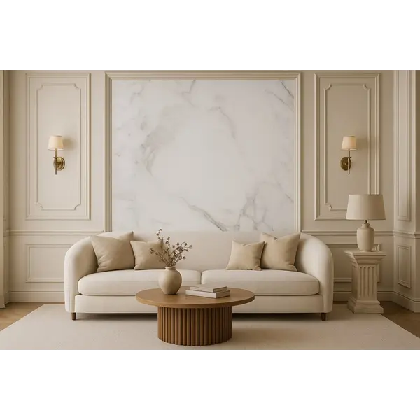 PVC WALL PANEL  2.8/1220/2800mm  CARRARA BIANCO 101