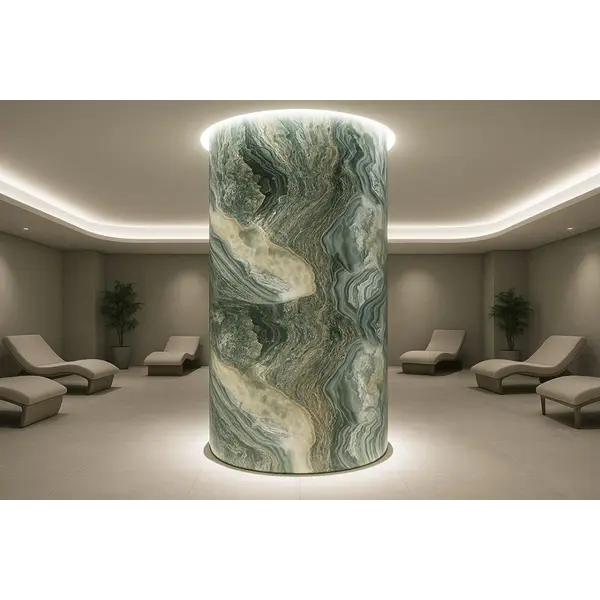 PVC WALL PANEL  2.8/1220/2800mm  ONYX GREEN 901