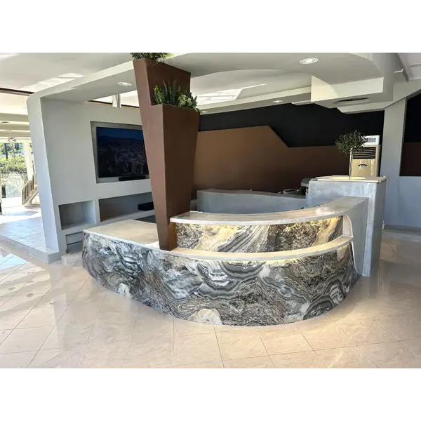 PVC WALL PANEL  2.8/1220/2800mm ONYX GREY 870