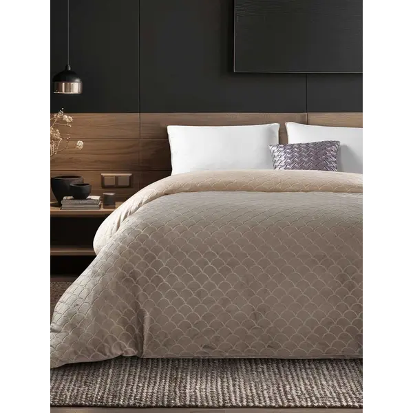 Παπλωματοθήκη NEVOLA CREAM 