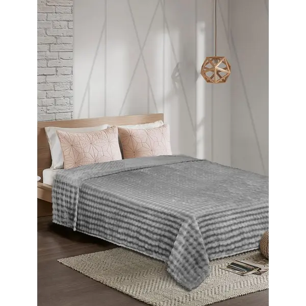 Κουβέρτα Fleece PUFFELLA GREY 