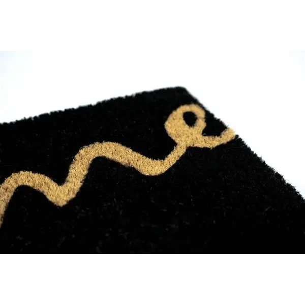 Ποδόμακτρο Ruco Print Welcome 721 Black