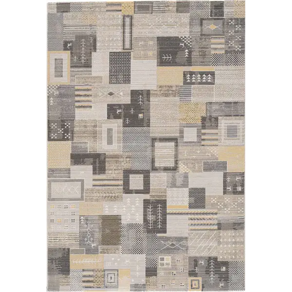 Διάδρομος New Kosmos 7882 Beige Yellow