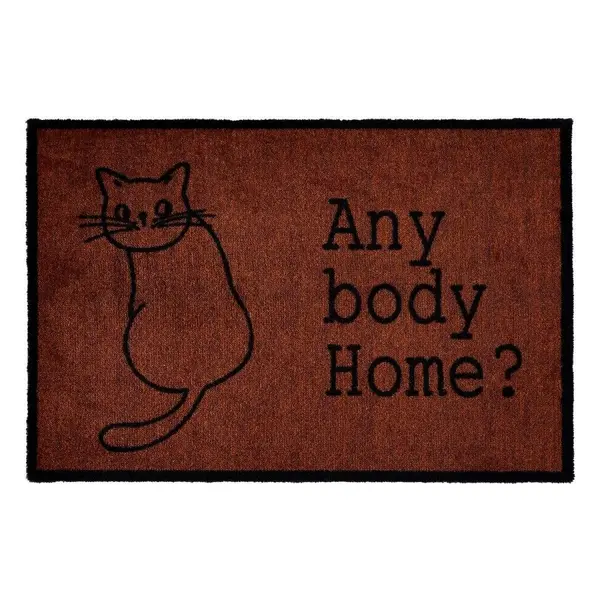 Ποδόμακτρο Ambiance  970 Cat Anybody Home 50cm x 75cm