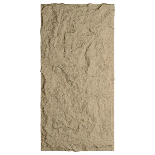 Πανελ επένδυσης Βράχου PU 3D Stone Obsidian Μπεζ 0,60 x 1,20