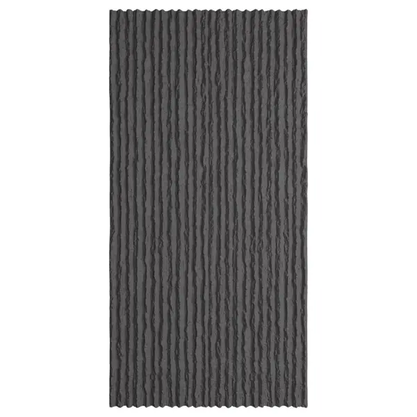 Πανελ επένδυσης Βράχου PU "Stripes" Ανοιχτο Μαυρο 0,60 X 1,20