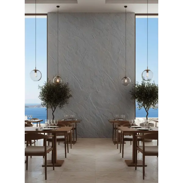 PANEL ΕΥΚΑΜΠΤΗΣ ΠΕΤΡΑΣ 101040 SLATE 60/1200mm LIGHT GREY