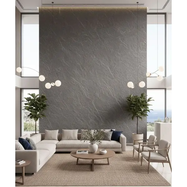 PANEL ΕΥΚΑΜΠΤΗΣ ΠΕΤΡΑΣ 101050 SLATE 60/1200mm MEDIUM GREY