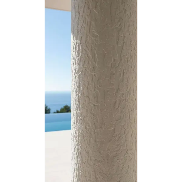 PANEL ΕΥΚΑΜΠΤΗΣ ΠΕΤΡΑΣ 108010 ROUGH GRANITE 60/1200mm PURE WHITE