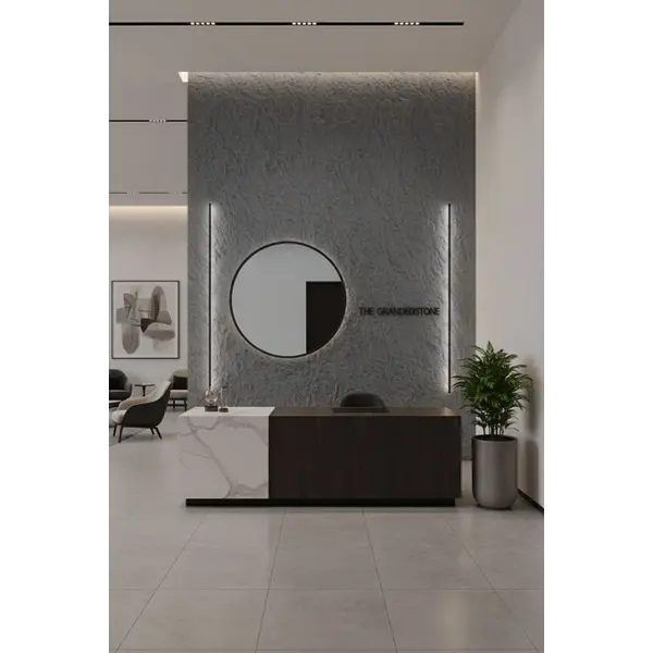 PANEL ΕΥΚΑΜΠΤΗΣ ΠΕΤΡΑΣ 108050 ROUGH GRANITE 60/1200mm MEDIUM GREY