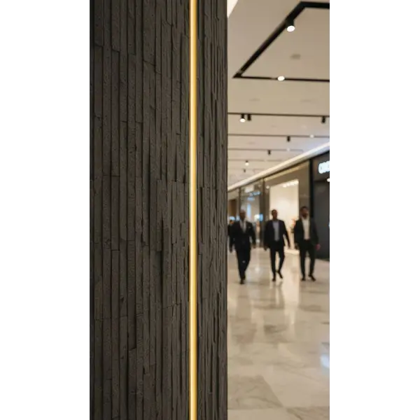 PANEL ΕΥΚΑΜΠΤΗΣ ΠΕΤΡΑΣ 111050 MURETTO STONE 60/1200mm MEDIUM GREY