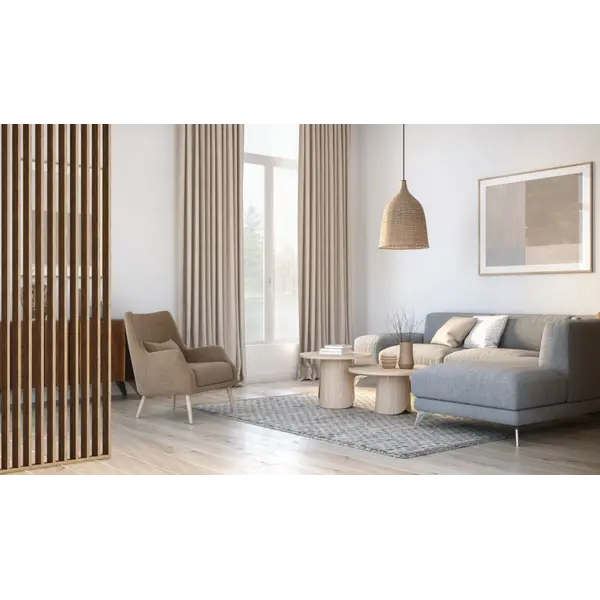 Ξύλινο Διαχωριστικό Δωματίου – 275cm x 58cm x 6.5cm – Saragossa
