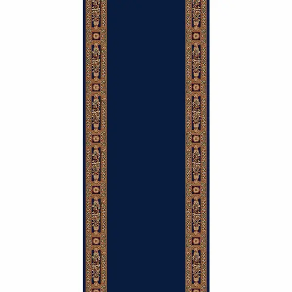 Εκκλησιαστικός διάδρομος με μπορντούρα μπλε