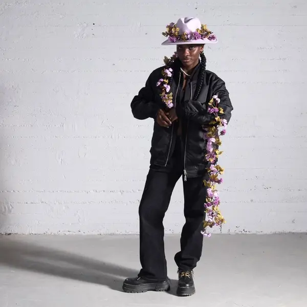 Supergreens Τεχνητή Γιρλάντα Τριαντάφυλλο Ροζ 210 εκ.