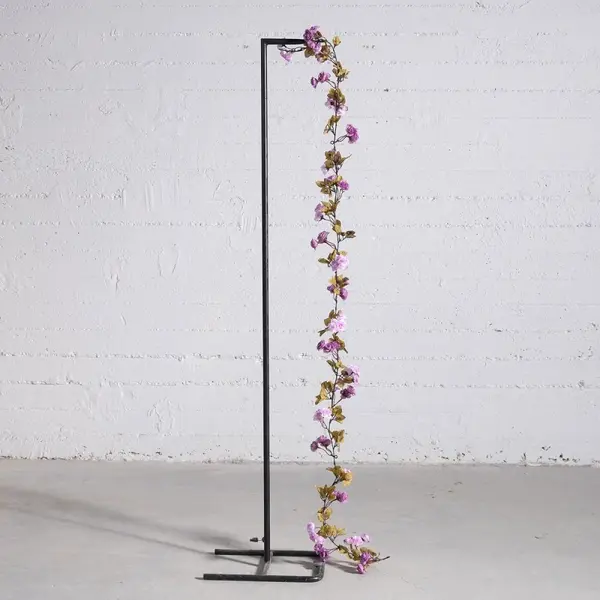 Supergreens Τεχνητή Γιρλάντα Τριαντάφυλλο Ροζ 210 εκ.