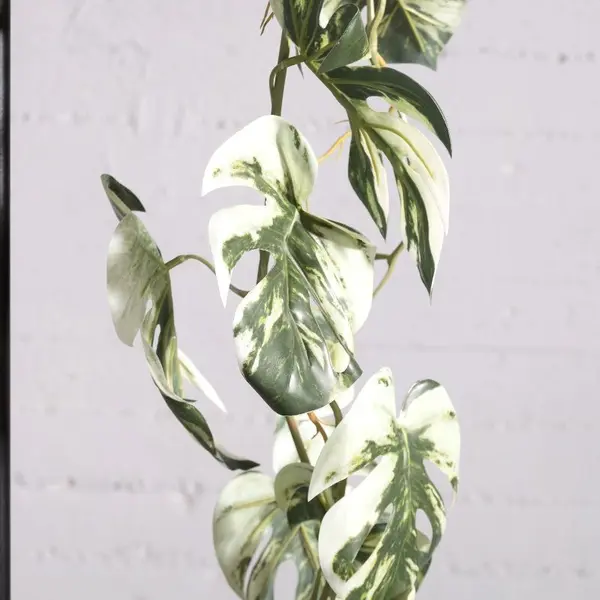 Supergreens Tεχνητή Γιρλάντα Μονστέρα Albo Variegata 120 εκ.