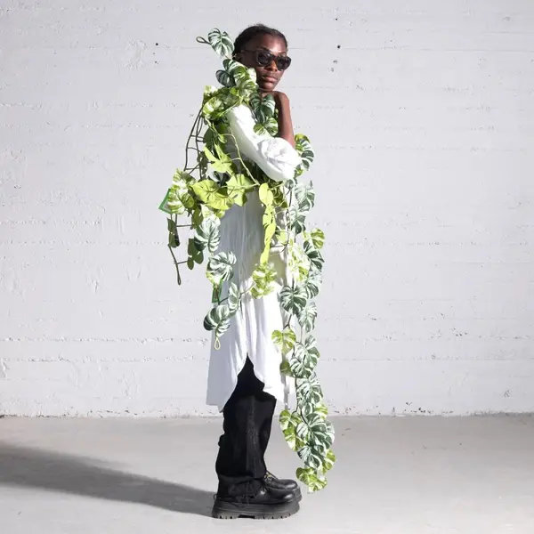 Supergreens Tεχνητή Γιρλάντα Μονστέρα Albo Variegata 170 εκ.