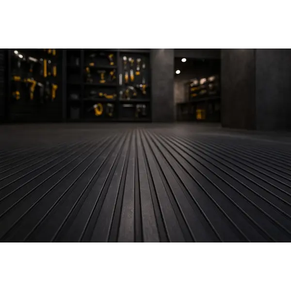 Ελαστικό δάπεδο καουτσούκ Rubber Ρίγα Φαρδιά