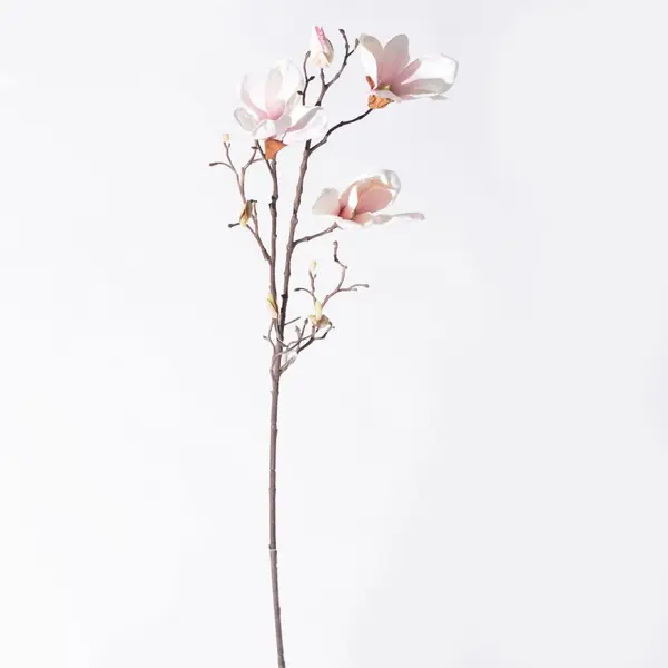 Supergreens Τεχνητό Κλωνάρι Μανόλια Μπεζ 85 εκ.