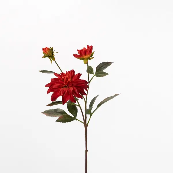 Supergreens Τεχνητό Κλωνάρι Χρυσάνθεμο Κόκκινο 65 εκ.