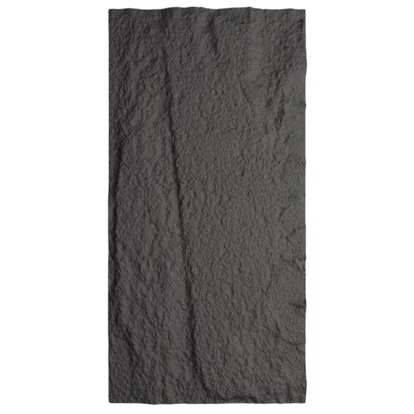 Πανελ επένδυσης Βράχου PU ""Obsidian" Ανοιχτο Μαυρο 0,60m X 1,20m