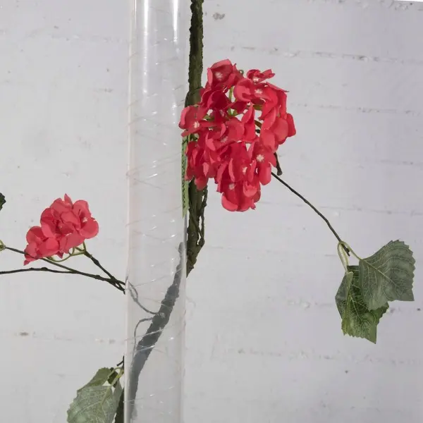 Supergreens Τεχνητή Γιρλάντα Τριαντάφυλλο Garden Κόκκινη 240 εκ.