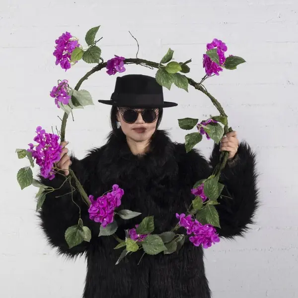 Supergreens Τεχνητή Γιρλάντα Άλυσσος Whisper Μωβ 240 εκ.