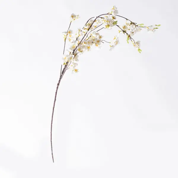 Supergreens Τεχνητό Κλωνάρι Ροδακινιά Λευκό 105 εκ.