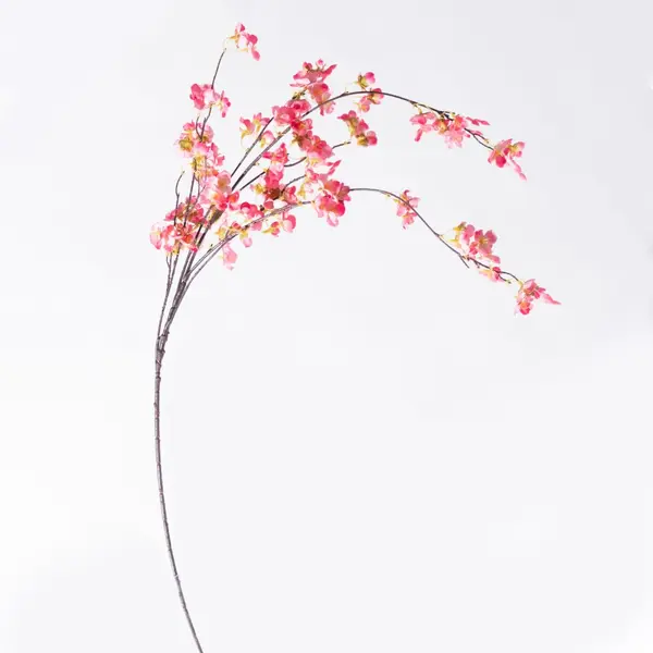 Supergreens Τεχνητό Κλωνάρι Ροδακινιά Φουξια 105 εκ.