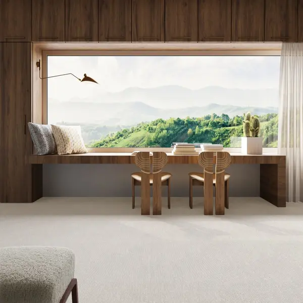 Μοκέτα wool look Sarno 39 White Grey